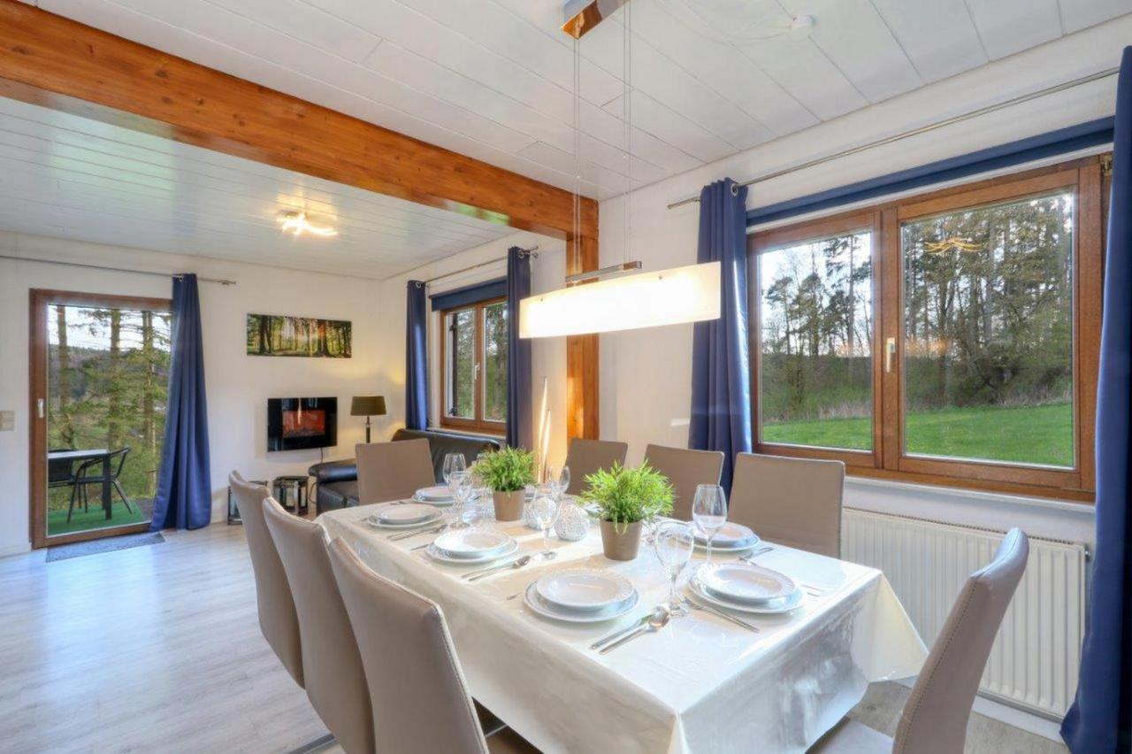 Seepark Kirchheim Ferienhaus Bei Zeta Mit Sauna Kültér fotó