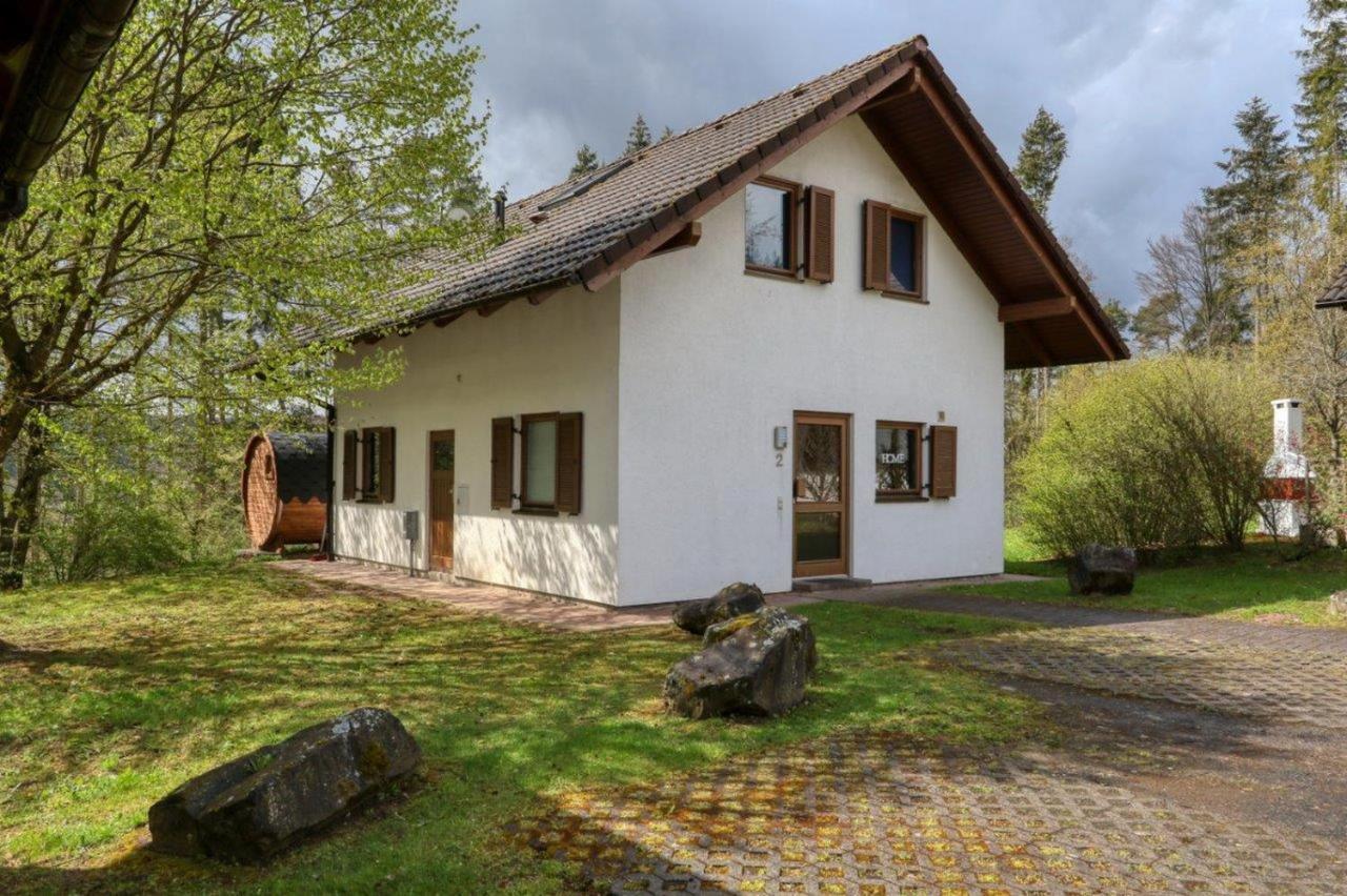 Seepark Kirchheim Ferienhaus Bei Zeta Mit Sauna Kültér fotó